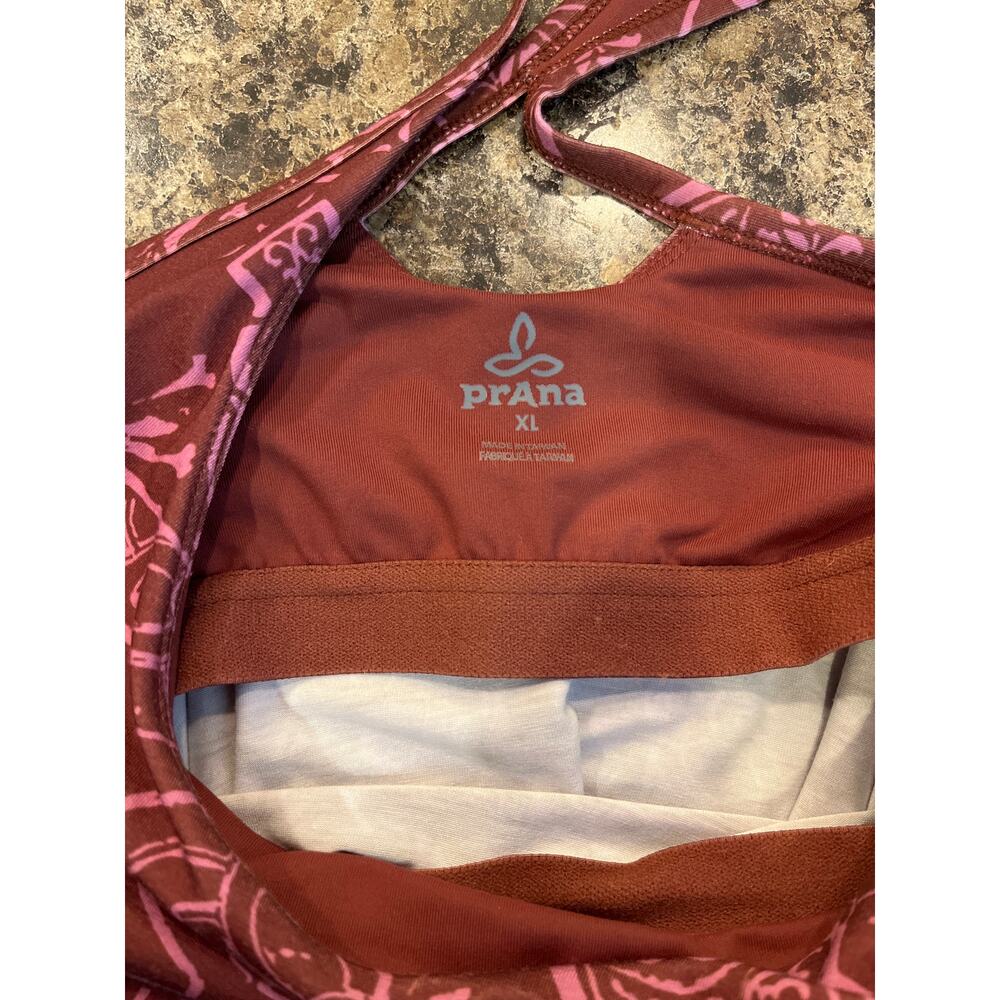 Prana Mauve Patterned Racerback Dress - Picture 6 of 9